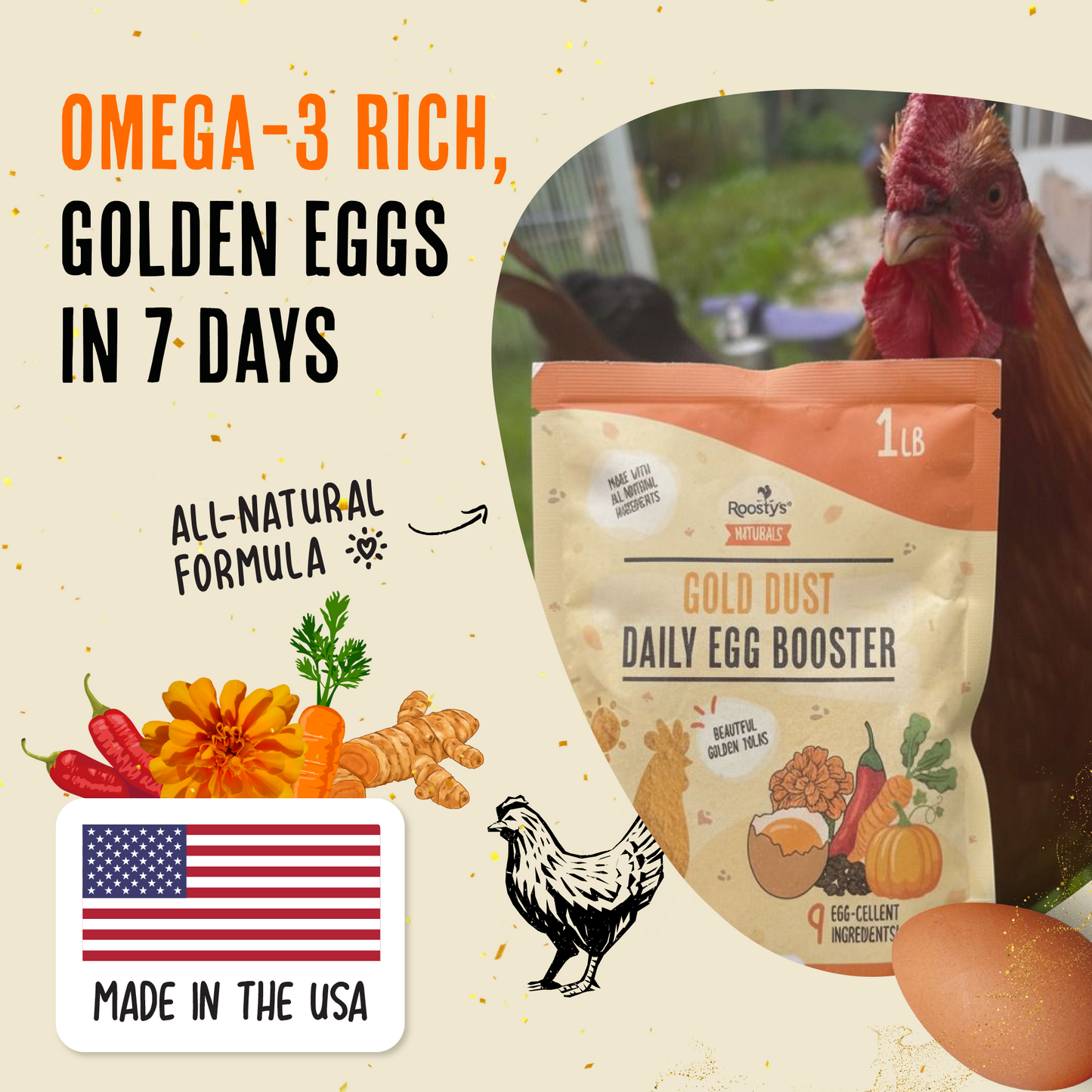Gold Dust - Daily Egg Booster
