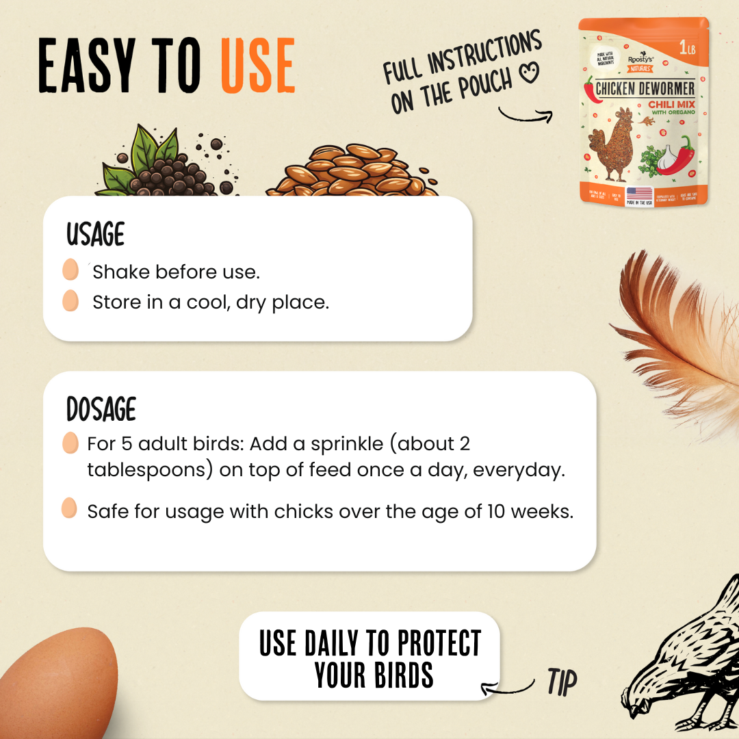 76-100 Flock Size - Daily Deworm + Gut Support Saver Bundle (17 Packs)