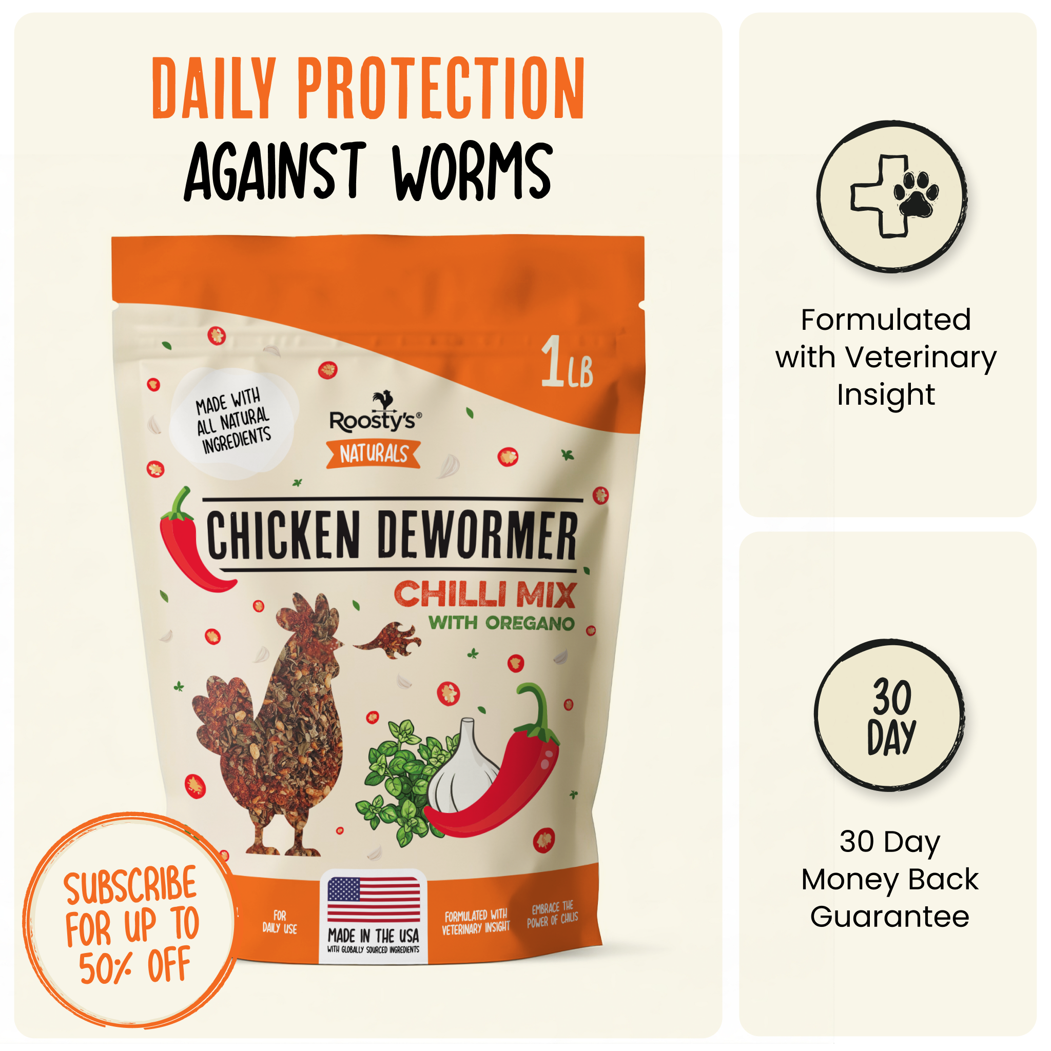Daily Deworm + Gut Support