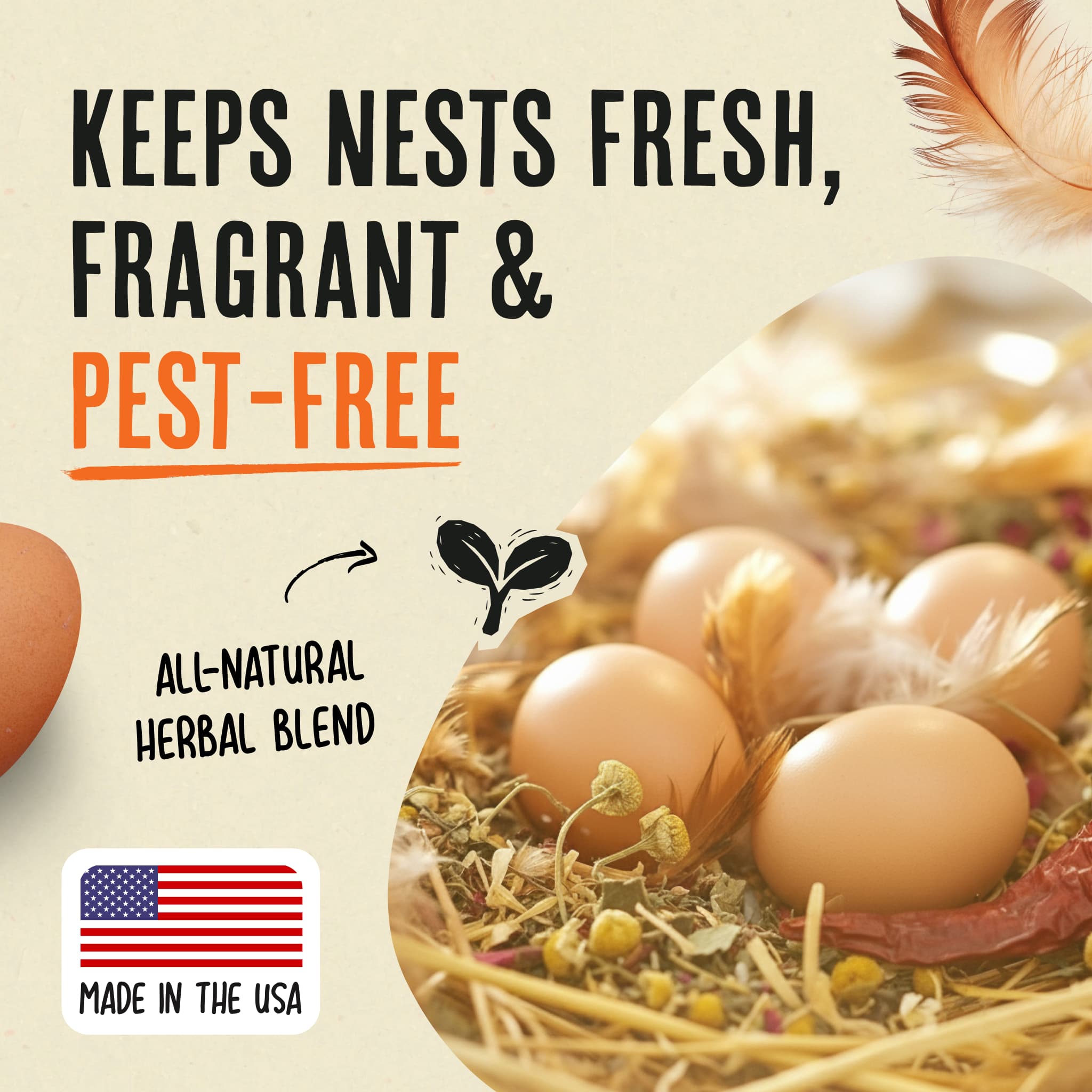 Nesting Herbs - Natural Support for Clean Coops & Healthy Hens