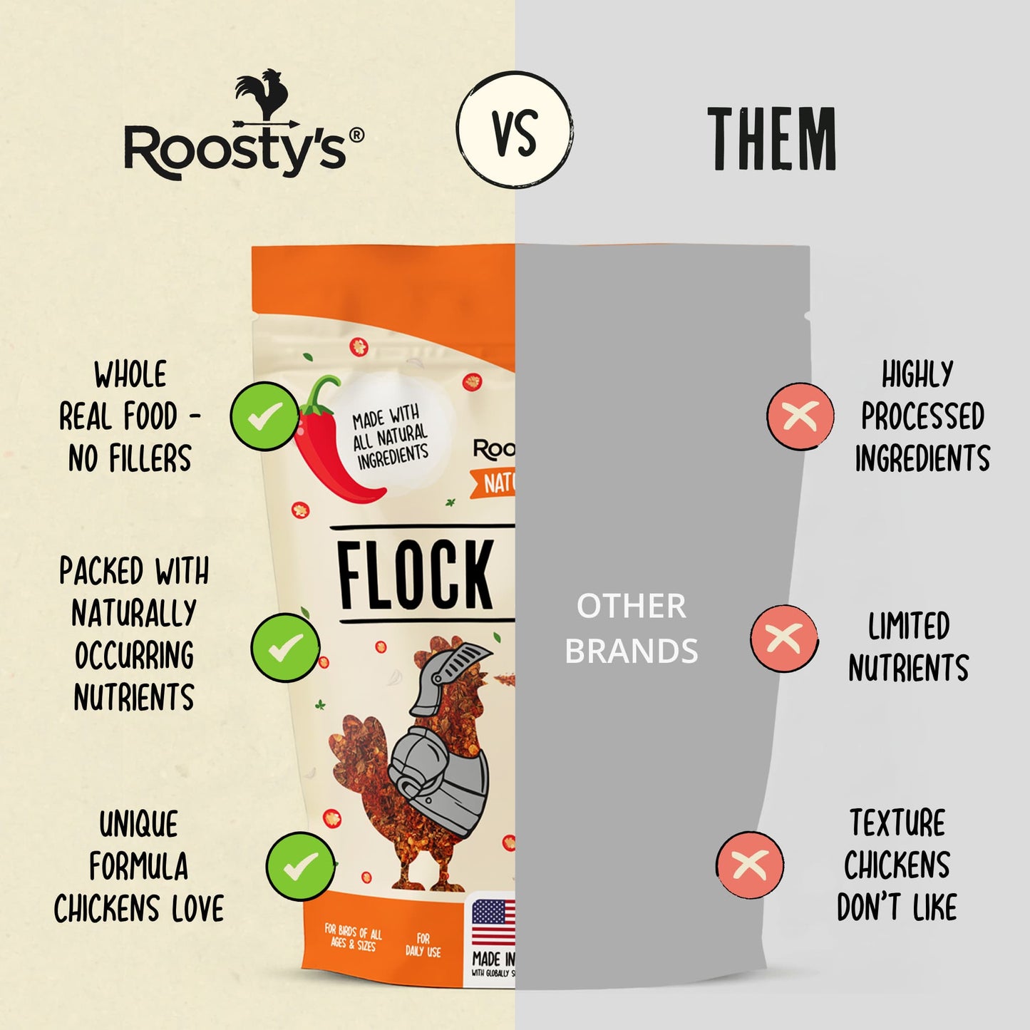 Desparasitante 100% natural para pollos: mantén a tus gallinas en forma y libres de lombrices.