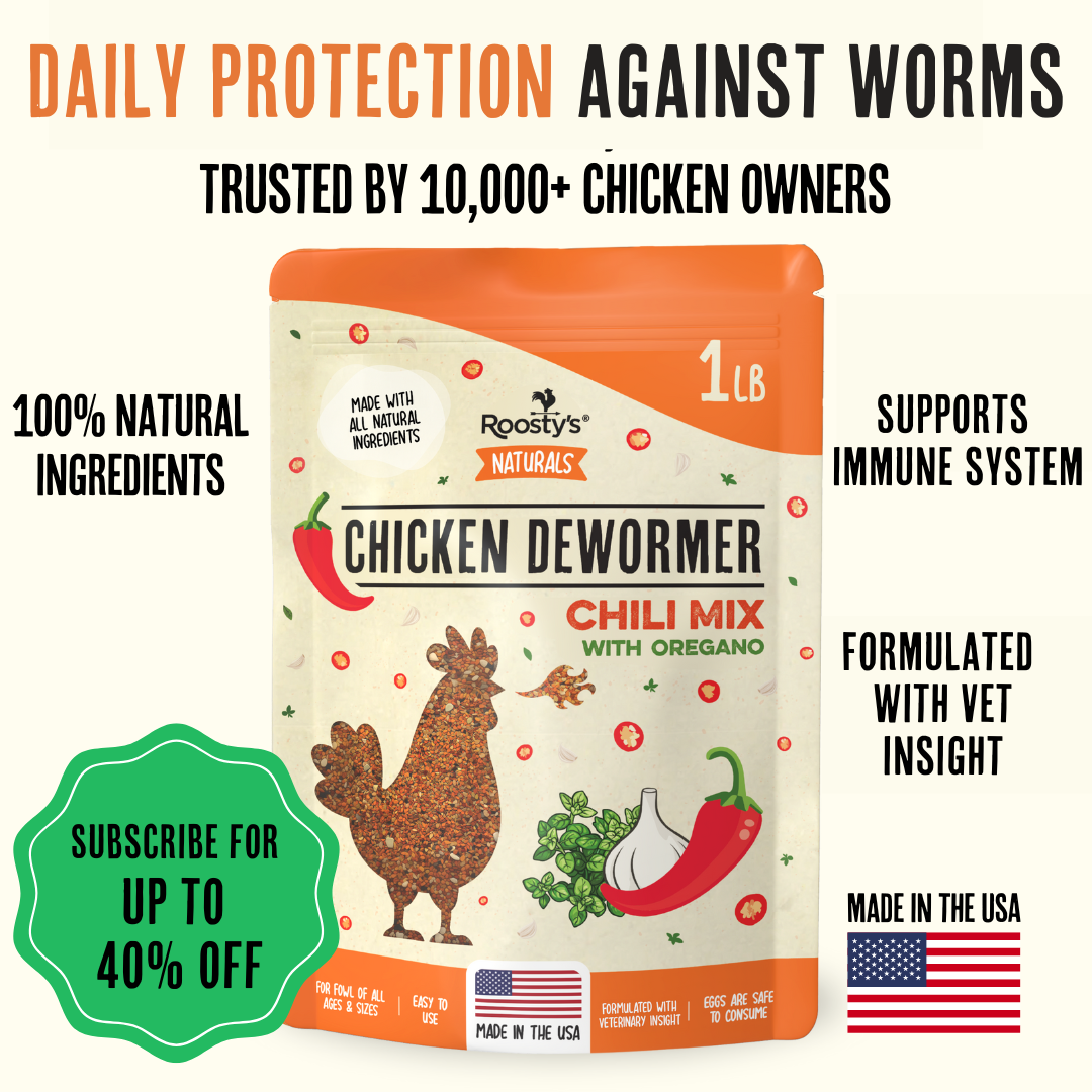 50–75 Flock Size - Daily Deworm + Gut Support Saver Bundle (12 Packs)