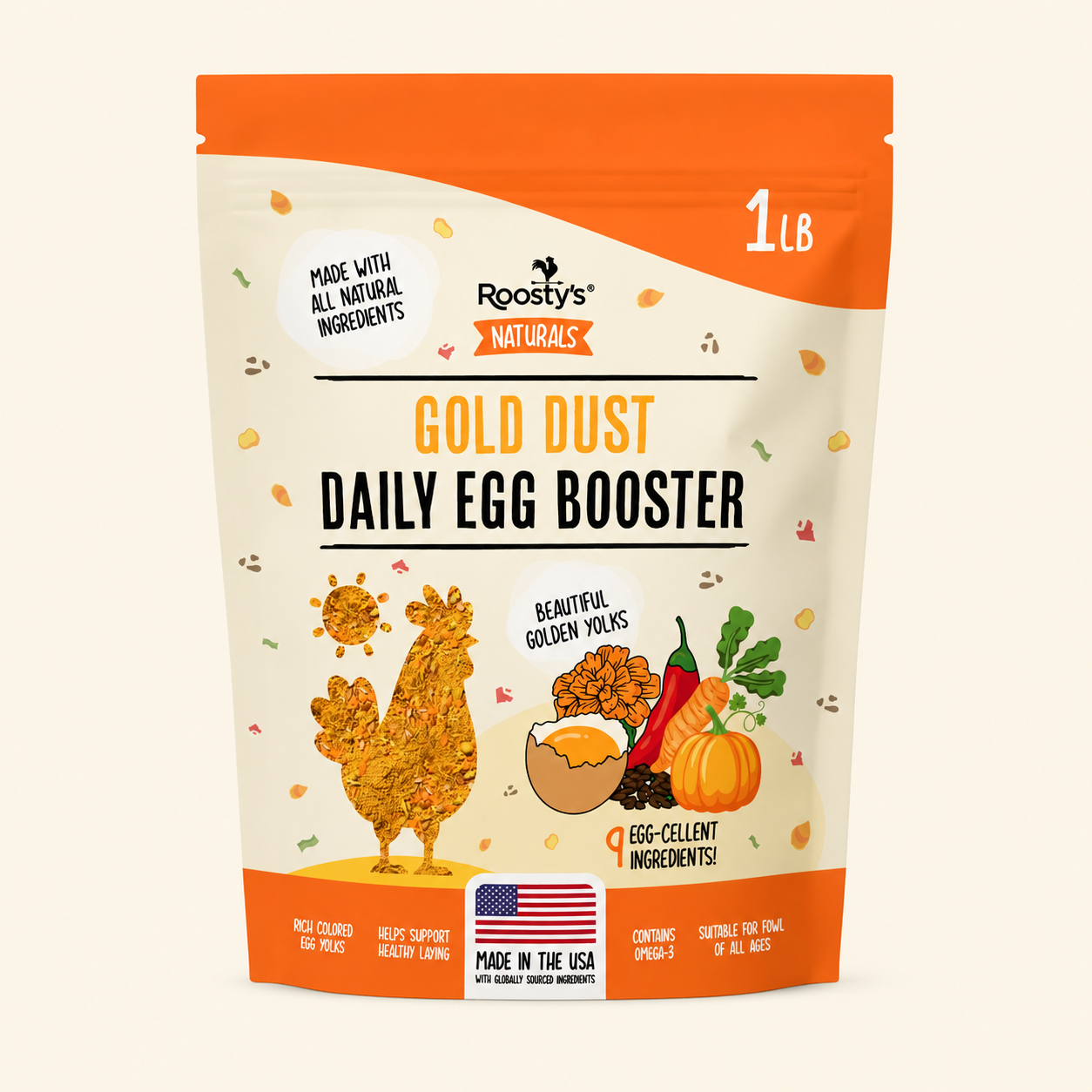 Gold Dust - Daily Egg Booster (1lb Pouch)