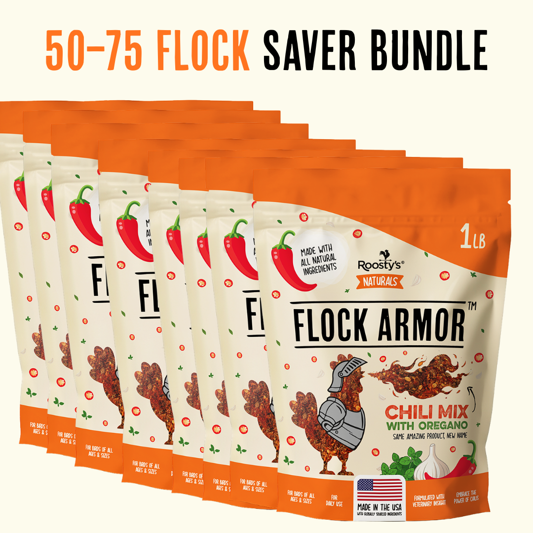50–75 Flock Size - Daily Deworm + Gut Support Saver Bundle (12 Packs)