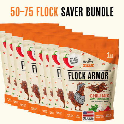 50–75 Flock Size - Daily Deworm + Gut Support Saver Bundle (12 Packs)