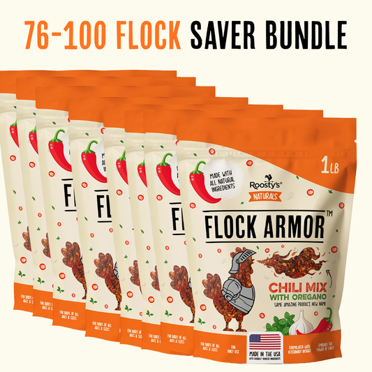 76-100 Flock Size - Daily Deworm + Gut Support Saver Bundle (17 Packs)
