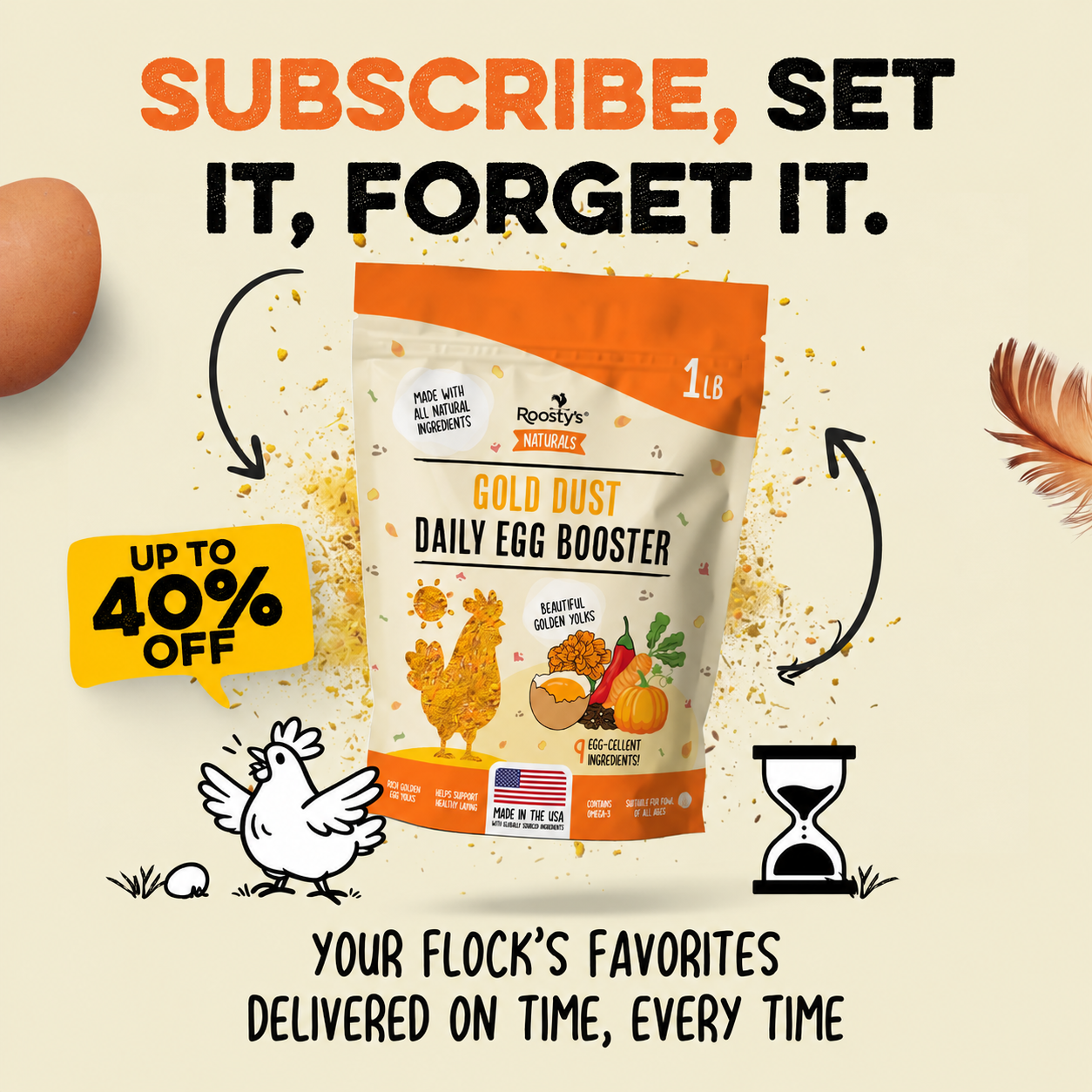 Gold Dust - Daily Egg Booster