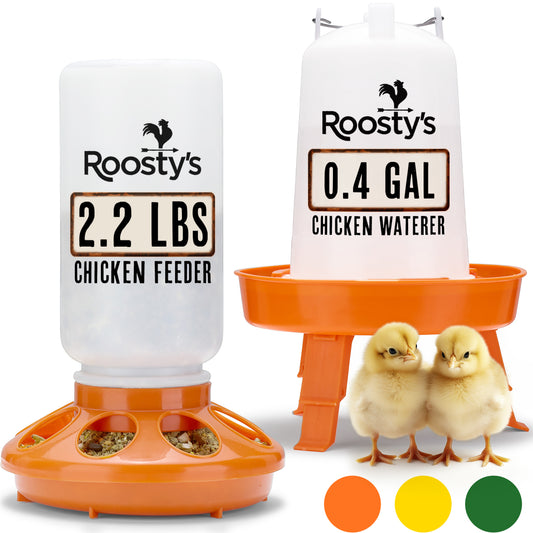 Original Chick Feeder & Waterer Set