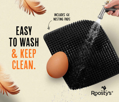 Roosty's Washable Chicken Nesting Pads (x6)