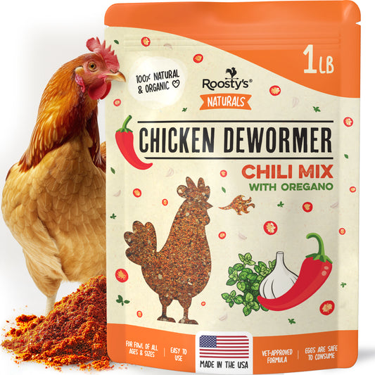 Chicken Dewormer - Chili Mix | 1LB Pouch