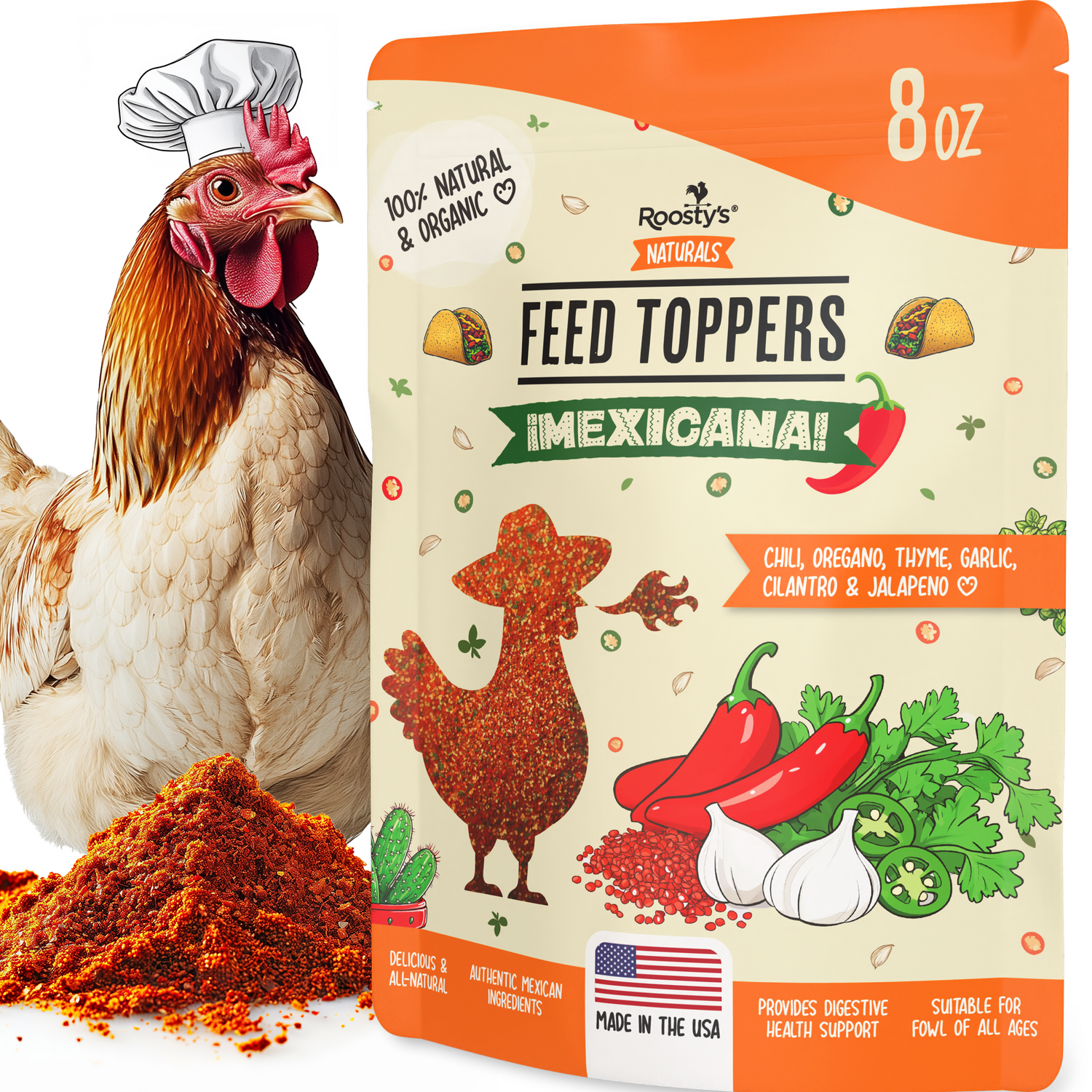 Feed Toppers - Tasty Digestion Supplement | 8oz