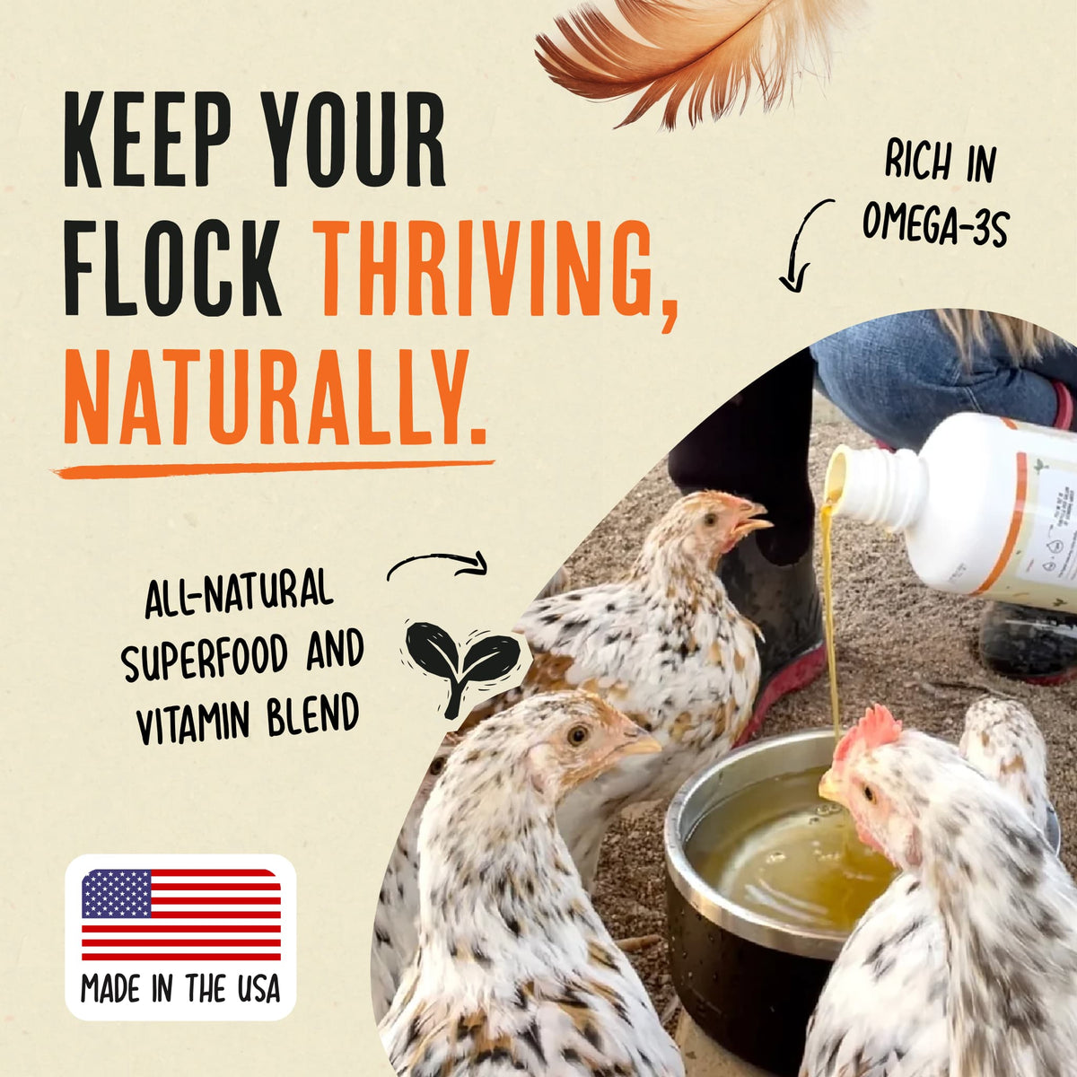 36–50 Flock Size – Winter Immunity Saver Bundle (10 Bottles)