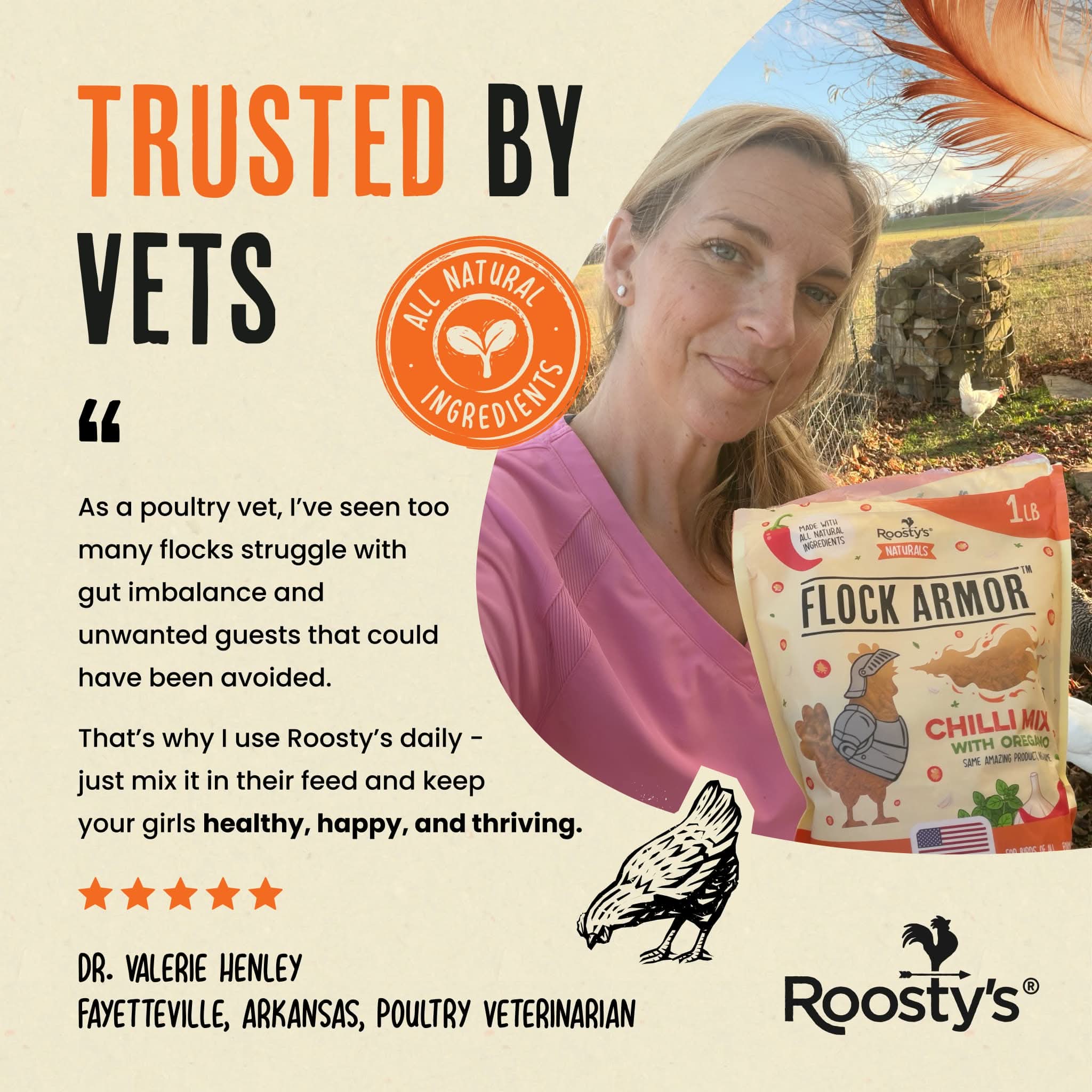 Desparasitante para pollos 100% natural: mantenga a sus gallinas en forma y libres de lombrices.