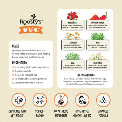 Nesting Herbs - Natural Support for Clean Coops & Healthy Hens