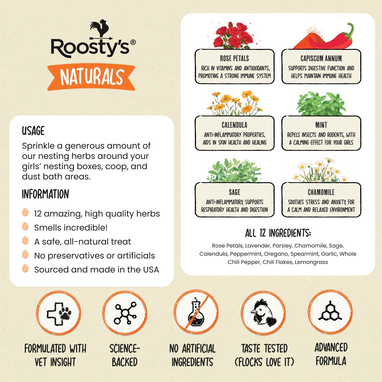 Nesting Herbs - Natural Support for Clean Coops & Healthy Hens