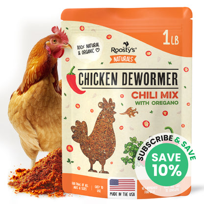 Chicken Dewormer - Chili Mix | 1LB Pouch