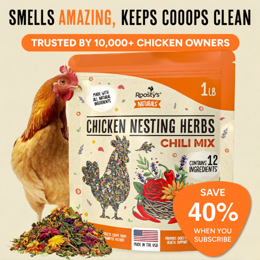 Nesting Herbs - Natural Support for Clean Coops & Healthy Hens