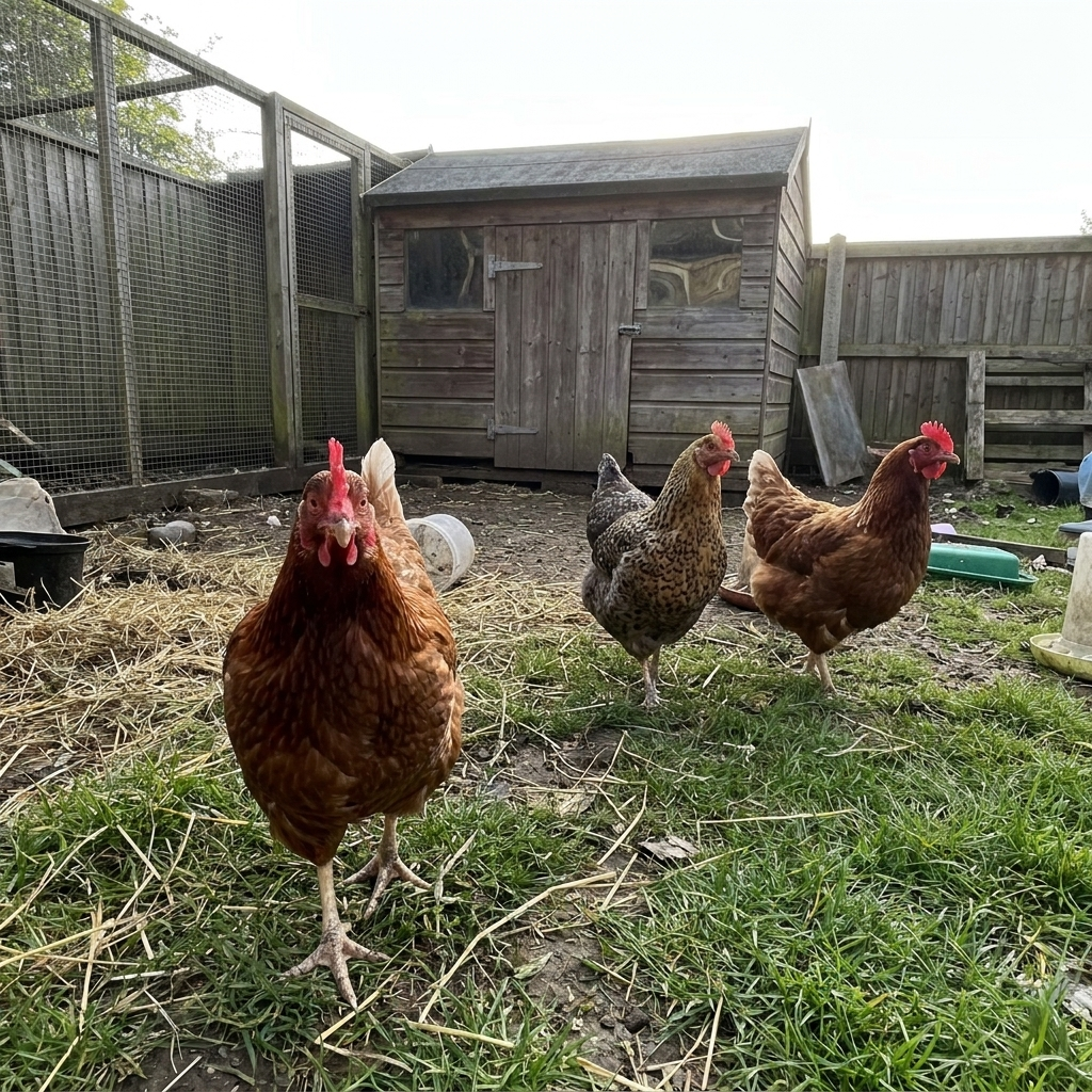 The same flock after a season of daily support