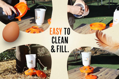 Top Fill Chick Feeder & Waterer Kit