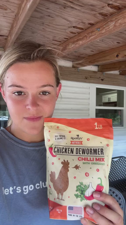 Chicken Dewormer - Chili Mix | 1LB Pouch