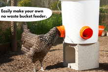 Load image into Gallery viewer, Roosty&#39;s DIY Chicken Feeder Port Kit
